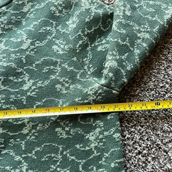 Pendleton Jacket Womens Large Green Fall Embroidered Full Zip Lined Wool Blend - Picture 7 of 7